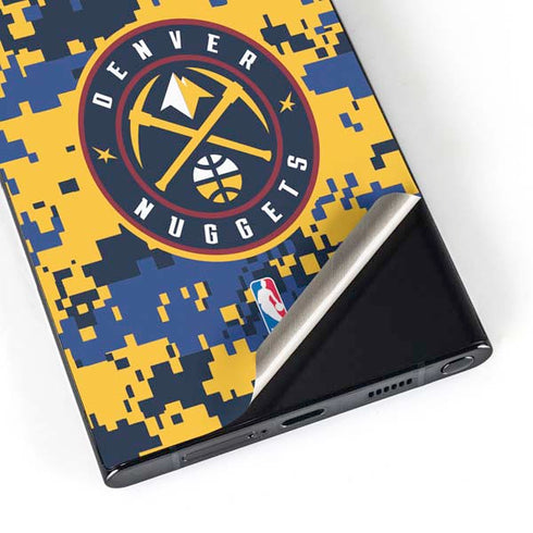 NBA Denver Nuggets Digi Camo Galaxy S24 Ultra Skin