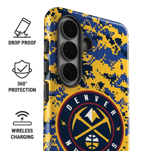 NBA Denver Nuggets Digi Camo Galaxy S26 Impact Case
