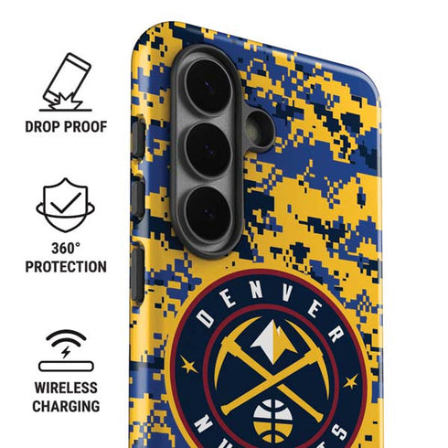 NBA Denver Nuggets Digi Camo Galaxy S26 Plus Impact Case