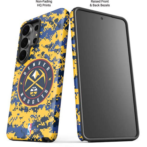 NBA Denver Nuggets Digi Camo Galaxy S26 Ultra Impact Case