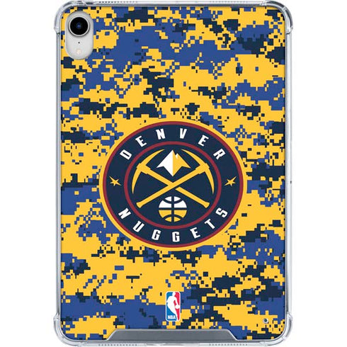 NBA Denver Nuggets Digi Camo iPad 11th Gen (2025) Clear Case