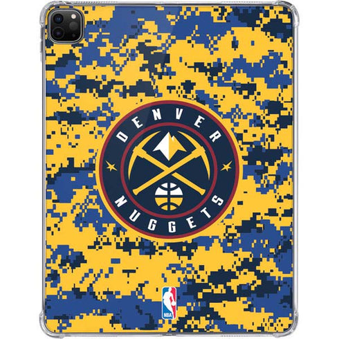 NBA Denver Nuggets Digi Camo iPad Pro 11in (2024) Clear Case