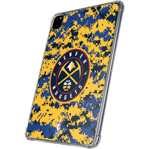 NBA Denver Nuggets Digi Camo iPad Pro 11in (2024) Clear Case