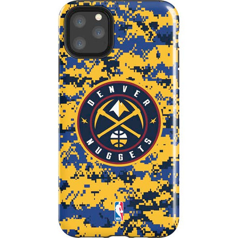 NBA Denver Nuggets Digi Camo iPhone Cases
