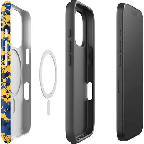 NBA Denver Nuggets Digi Camo iPhone 16 Pro Magsafe Impact Case