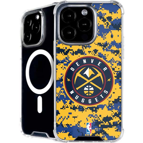 NBA Denver Nuggets Digi Camo iPhone 16 Pro Max MagSafe Case