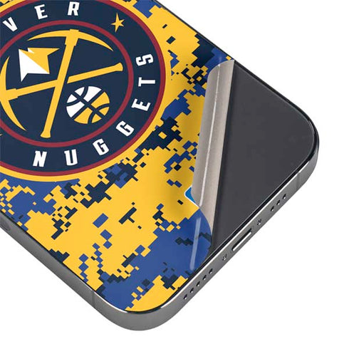 NBA Denver Nuggets Digi Camo iPhone 16 Pro Skin