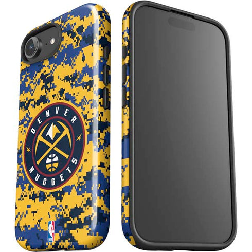 NBA Denver Nuggets Digi Camo iPhone 16e Impact Case