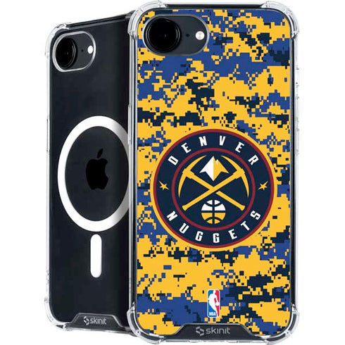 NBA Denver Nuggets Digi Camo iPhone 16e MagSafe Case