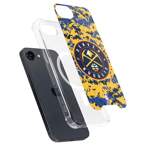 NBA Denver Nuggets Digi Camo iPhone 16e MagSafe Case