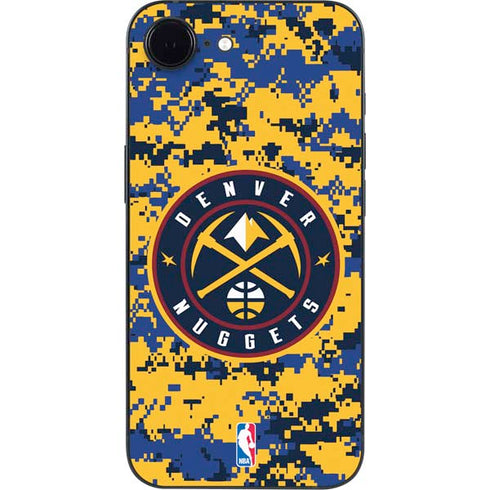 NBA Denver Nuggets Digi Camo iPhone 16e Skin
