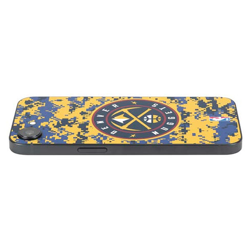 NBA Denver Nuggets Digi Camo iPhone 16e Skin