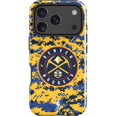 NBA Denver Nuggets Digi Camo iPhone 18 Pro Max Impact Case