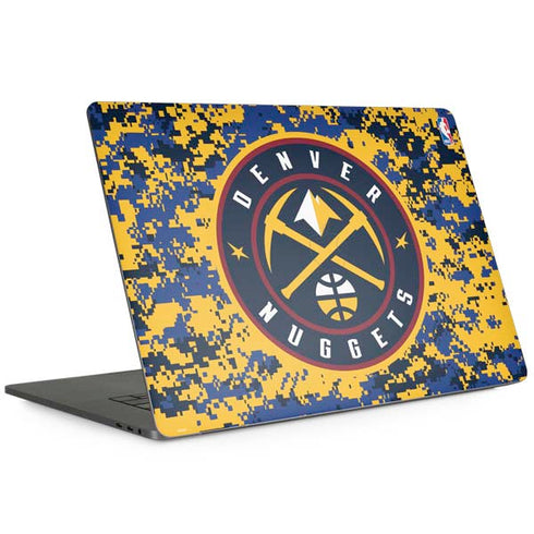 NBA Denver Nuggets Digi Camo MacBook Skins