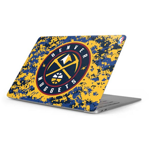 NBA Denver Nuggets Digi Camo Apple MacBook Pro 16-inch Skin