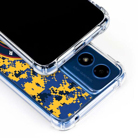 NBA Denver Nuggets Digi Camo Moto G 5G (2024) Clear Case