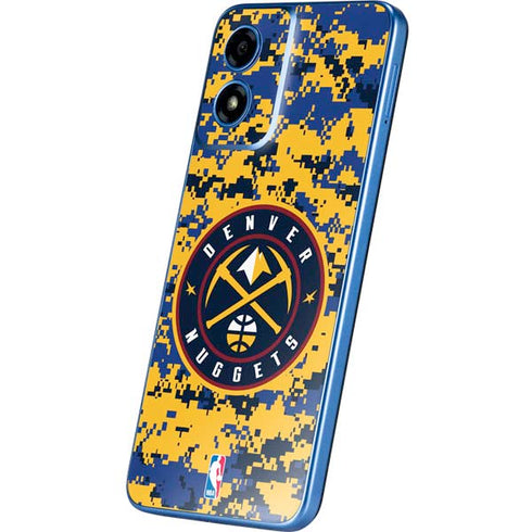 NBA Denver Nuggets Digi Camo Moto G Play 4G (2024) Skin