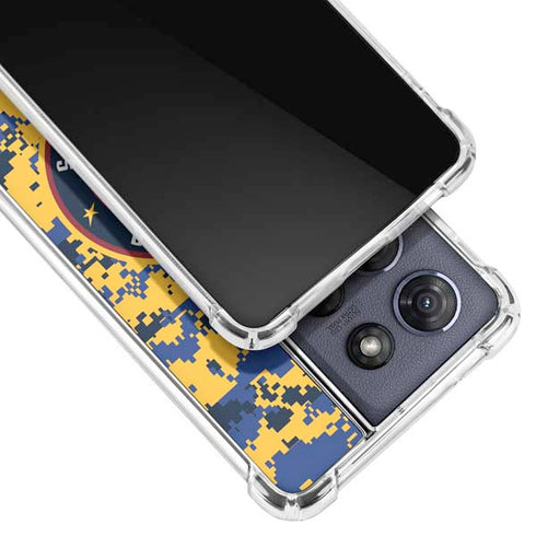 NBA Denver Nuggets Digi Camo Moto G Power 5G (2025) Clear Case