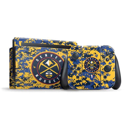 NBA Denver Nuggets Digi Camo Nintendo Skins