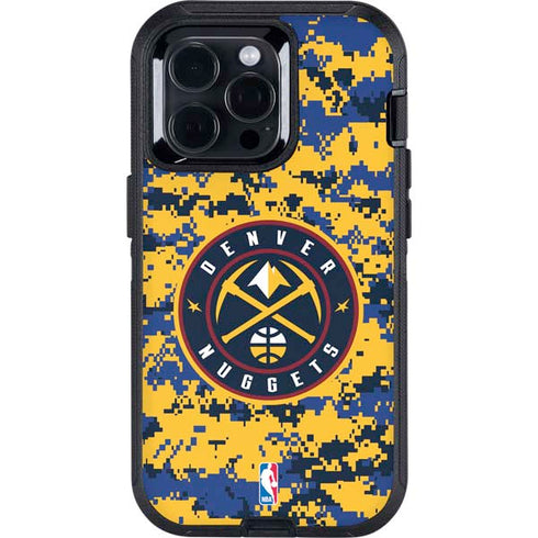 NBA Denver Nuggets Digi Camo Otterbox Defender iPhone Skin