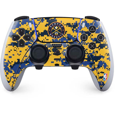 NBA Denver Nuggets Digi Camo PlayStation PS5 Skins