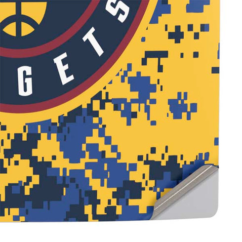 NBA Denver Nuggets Digi Camo PS5 Pro Console Skin