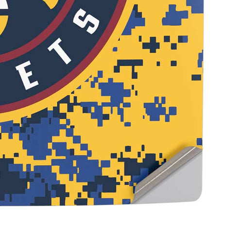 NBA Denver Nuggets Digi Camo PS5 Pro Disk Console Skin