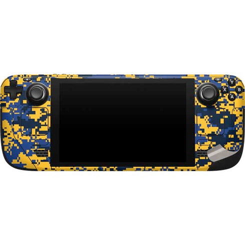 NBA Denver Nuggets Digi Camo Steam Deck Handheld Gaming Computer Skin