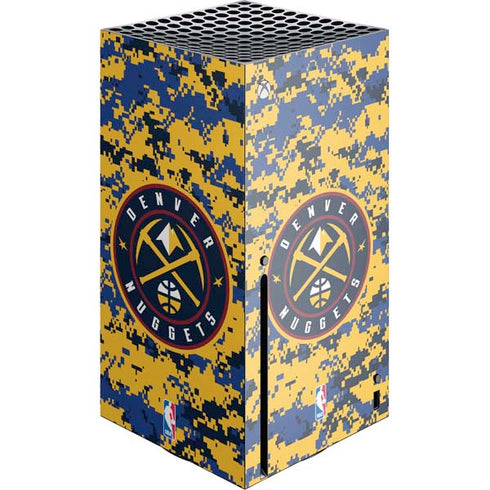 NBA Denver Nuggets Digi Camo Xbox Series X Skins