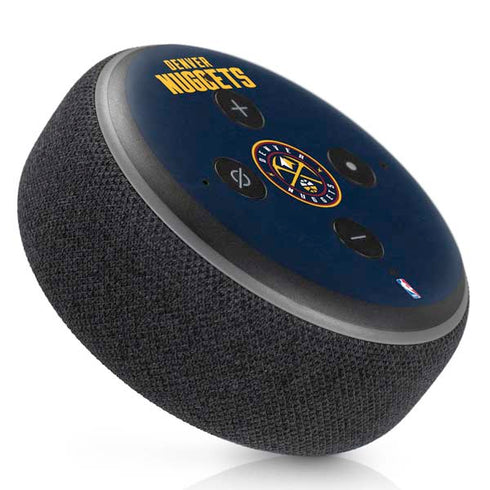 NBA Denver Nuggets Distressed Amazon Echo Dot Skin