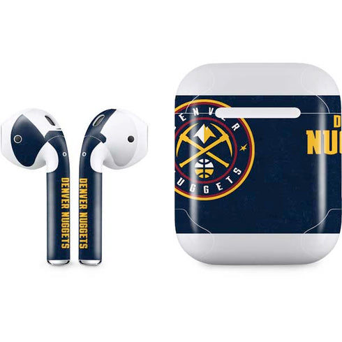 NBA Denver Nuggets Distressed Apple AirPods Skin