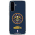 NBA Denver Nuggets Distressed Galaxy A36 5G Clear Case