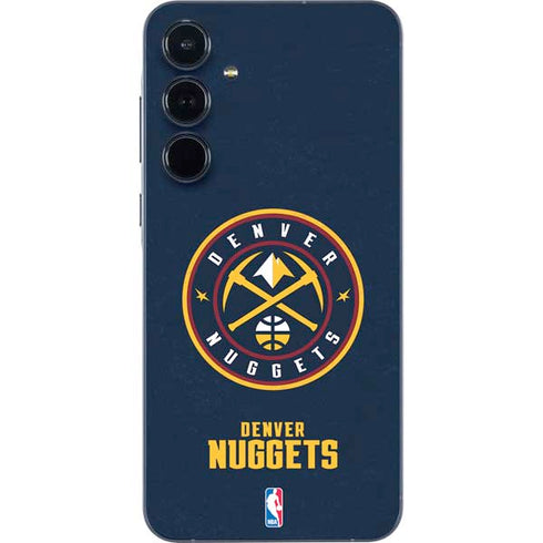 NBA Denver Nuggets Distressed Galaxy A55 5G Skin