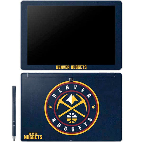 NBA Denver Nuggets Distressed Galaxy Book 12in Skin