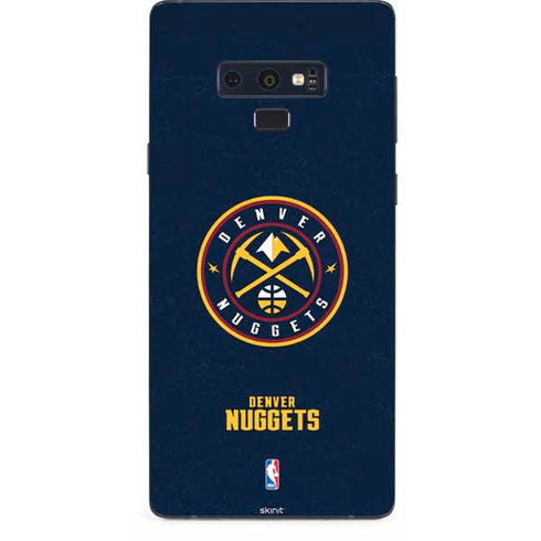 NBA Denver Nuggets Distressed Galaxy Note 9 Skin