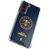 NBA Denver Nuggets Distressed Galaxy S22 Plus Clear Case