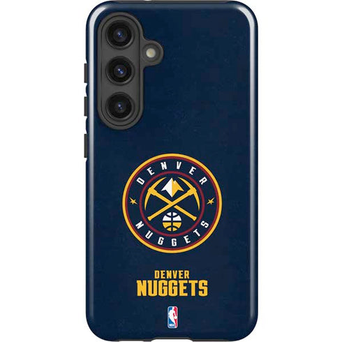 NBA Denver Nuggets Distressed Galaxy S25 Impact Case