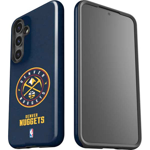 NBA Denver Nuggets Distressed Galaxy S25 Impact Case