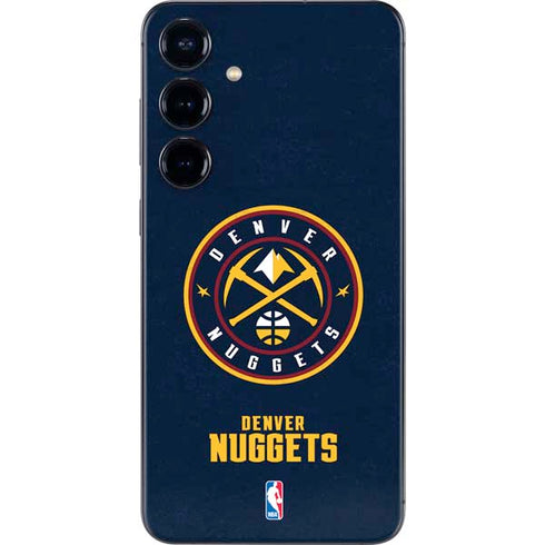 NBA Denver Nuggets Distressed Galaxy S25 Plus Skin