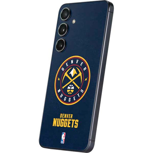 NBA Denver Nuggets Distressed Galaxy S25 Plus Skin