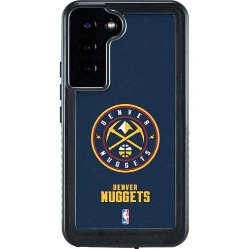 NBA Denver Nuggets Distressed Galaxy S24 Plus Waterproof Case