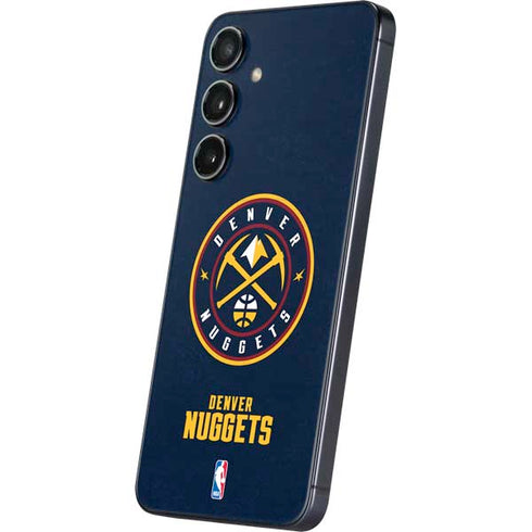 NBA Denver Nuggets Distressed Galaxy S25 Skin