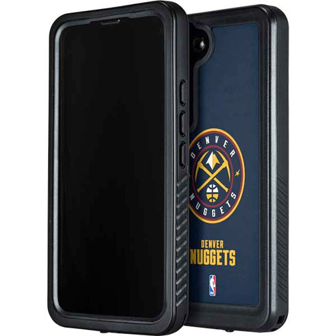 NBA Denver Nuggets Distressed Galaxy S24 Waterproof Case