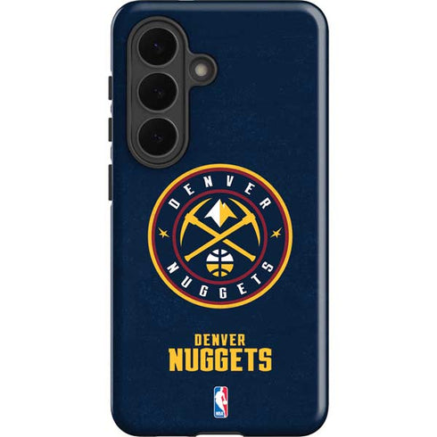 NBA Denver Nuggets Distressed Galaxy S26 Impact Case