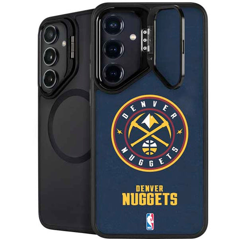 NBA Denver Nuggets Distressed Galaxy S26 Kickstand Case