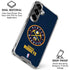NBA Denver Nuggets Distressed Galaxy S26 Plus Clear Case