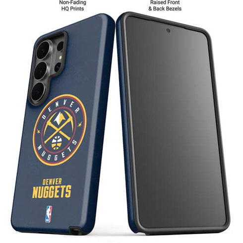 NBA Denver Nuggets Distressed Galaxy S26 Ultra Impact Case