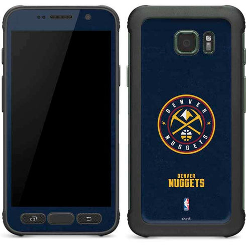 NBA Denver Nuggets Distressed Galaxy S7 Active Skin