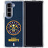 NBA Denver Nuggets Distressed Galaxy Z Fold5 5G Clear Case