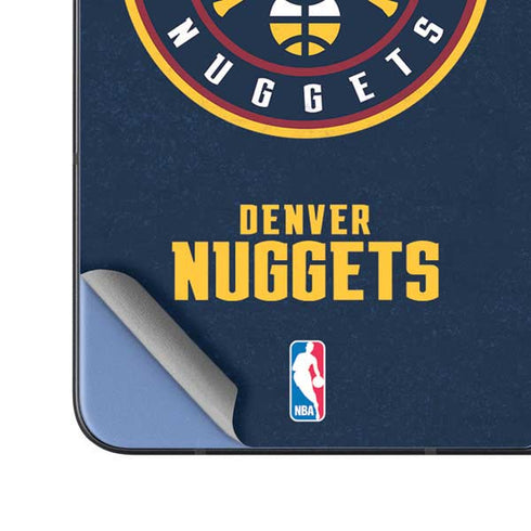 NBA Denver Nuggets Distressed Galaxy Z Fold5 5G Skin